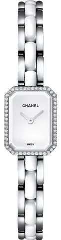 Chanel Première H2132 19.5mm Stainless steel White