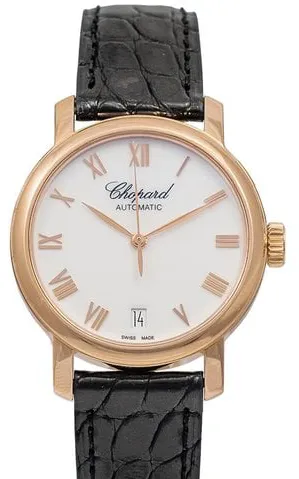 Chopard Classic 124200-5001 33.5mm Rose gold White