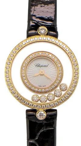 Chopard Happy Diamonds 203957-5214 26mm Rose gold Mother-of-pearl