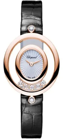 Chopard Happy Diamonds 204305-5301 28.8mm Rose gold Mother-of-pearl