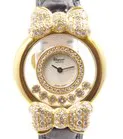 Chopard Happy Diamonds 4097 27mm Yellow gold Mother-of-pearl