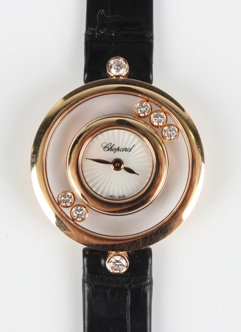 Chopard Happy Diamonds nullmm Rose gold Mother-of-pearl