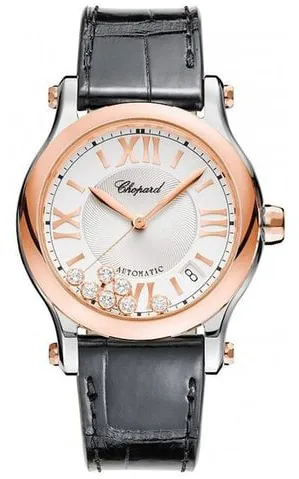 Chopard Happy Sport 278559-6001 36mm Yellow gold and Stainless steel Silver