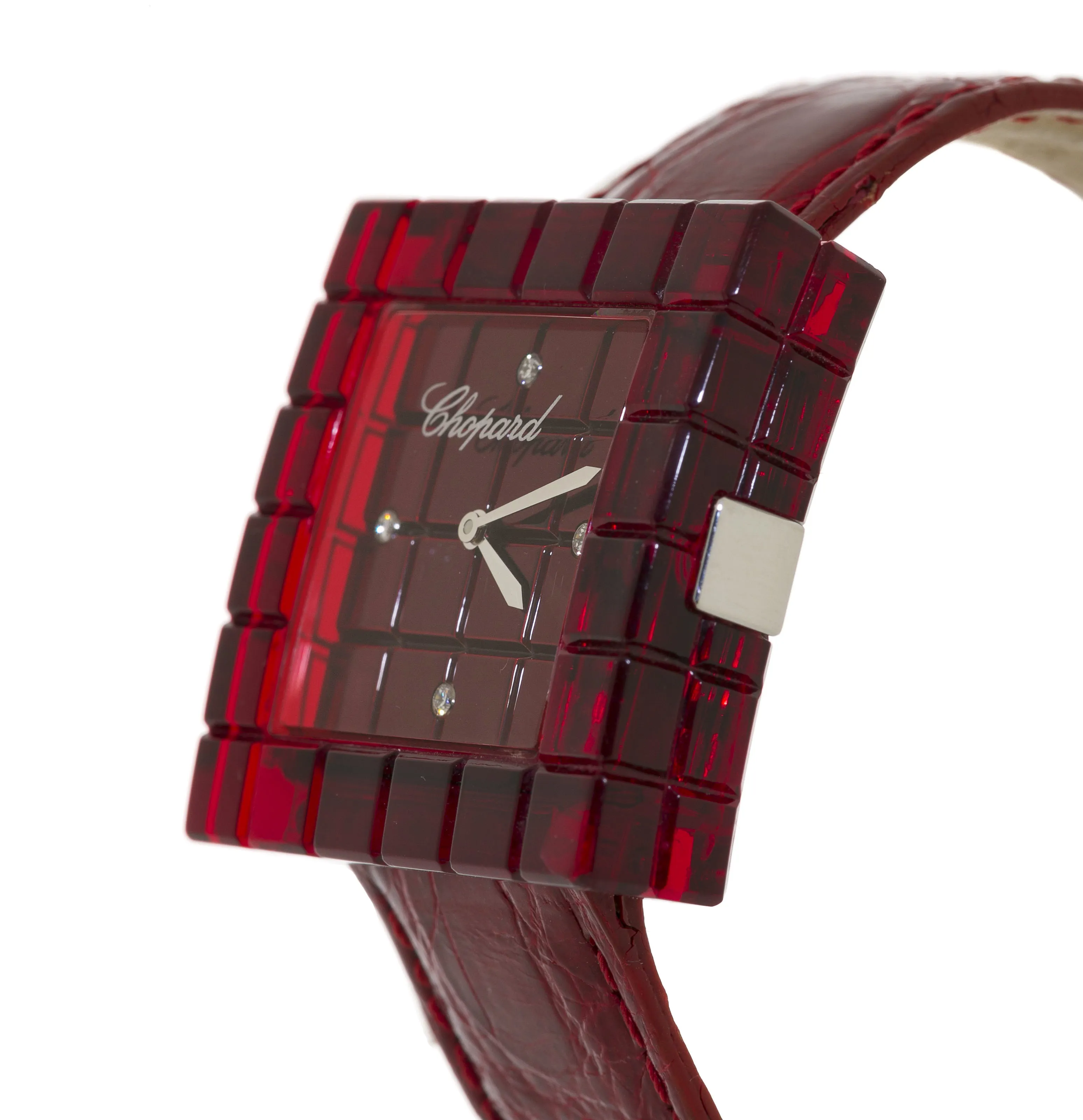 Chopard Ice Cube 12/7780 31mm Resin Red 1