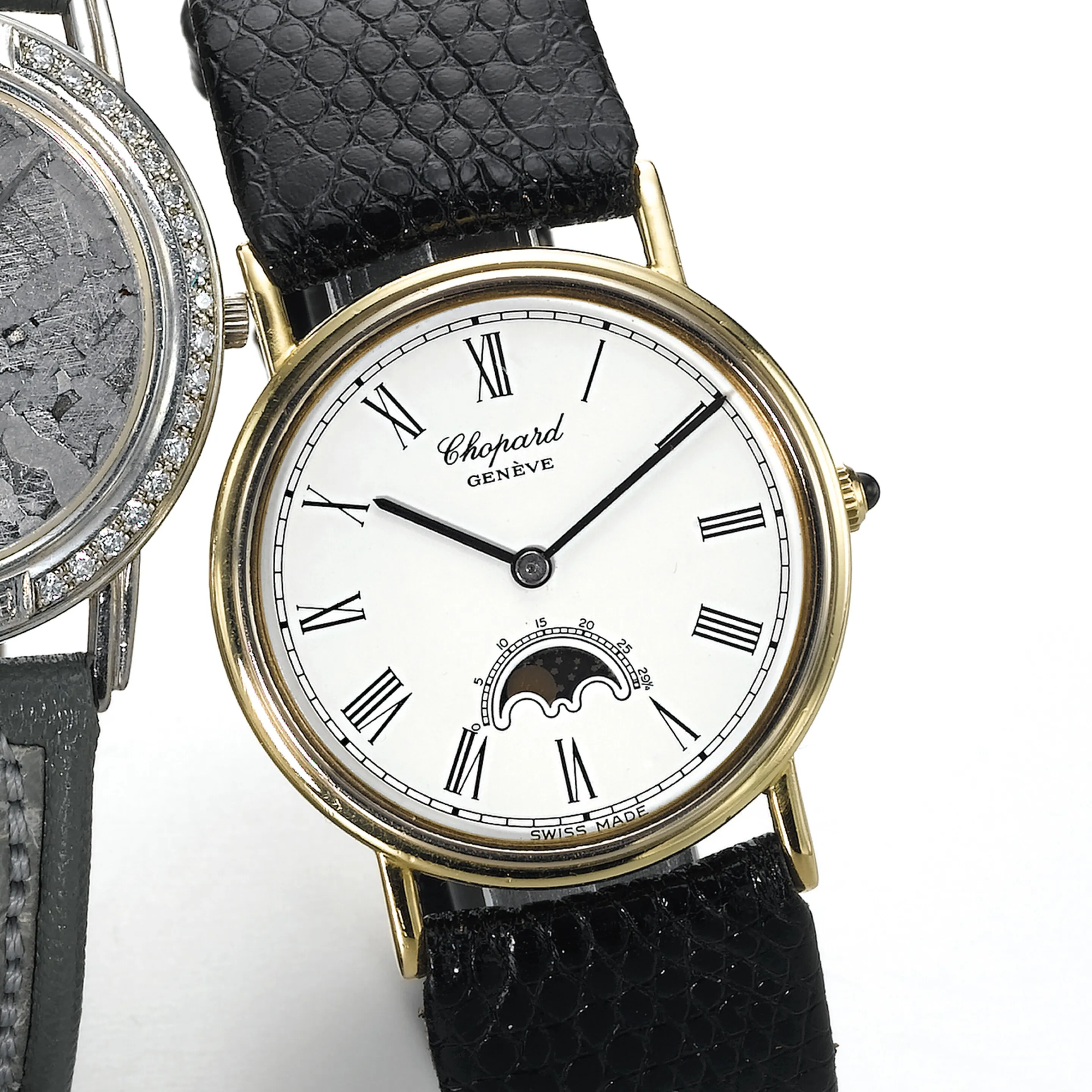 Chopard Luna D'Oro 29mm Yellow gold White