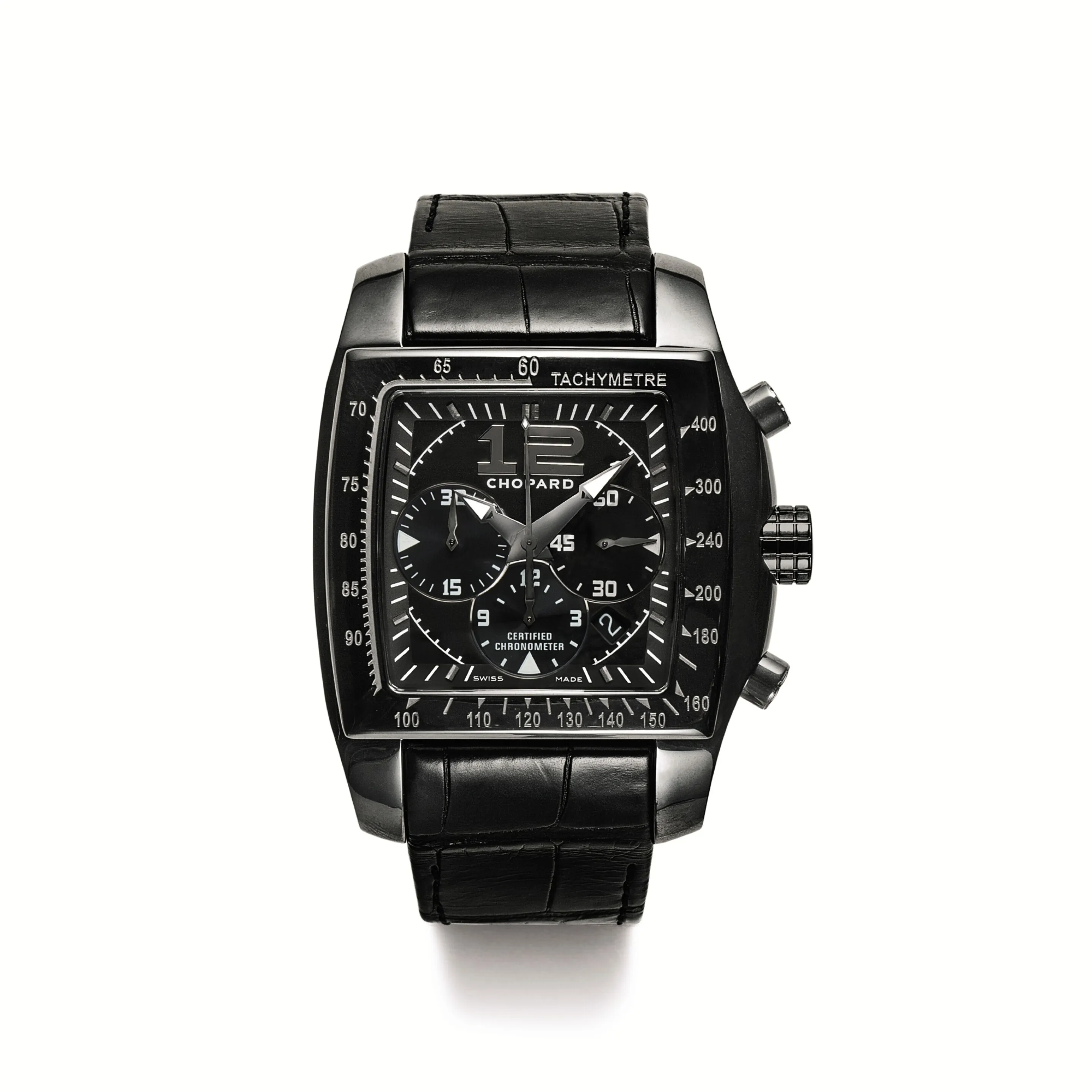 Chopard Two O Ten 39mm Stainless steel Black