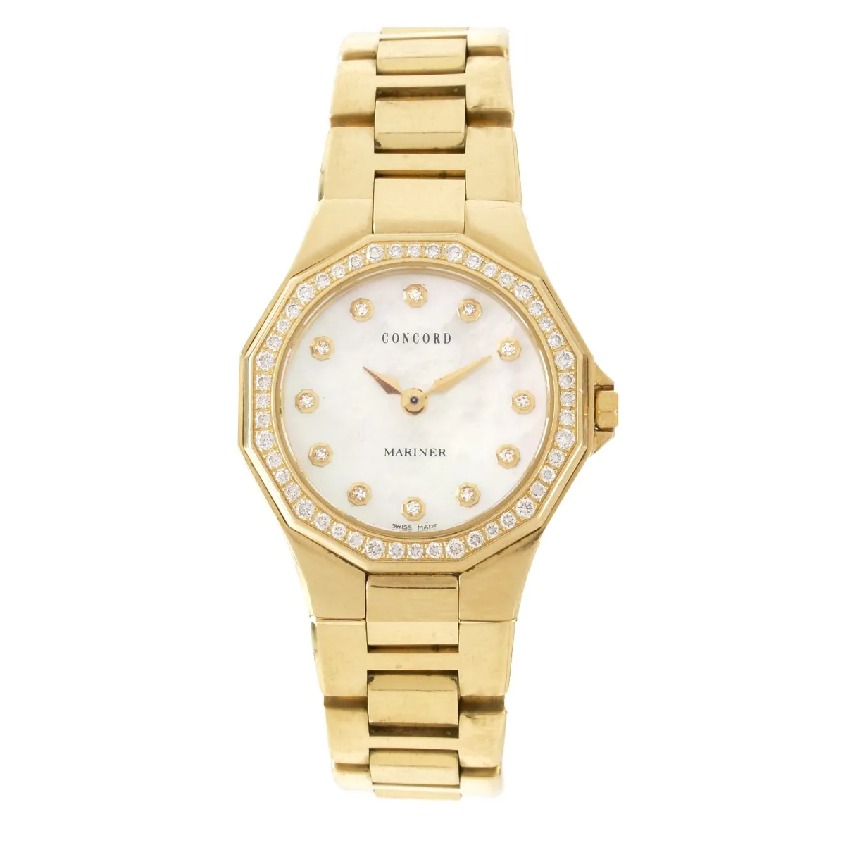 Concord Mariner 26mm Yellow gold White