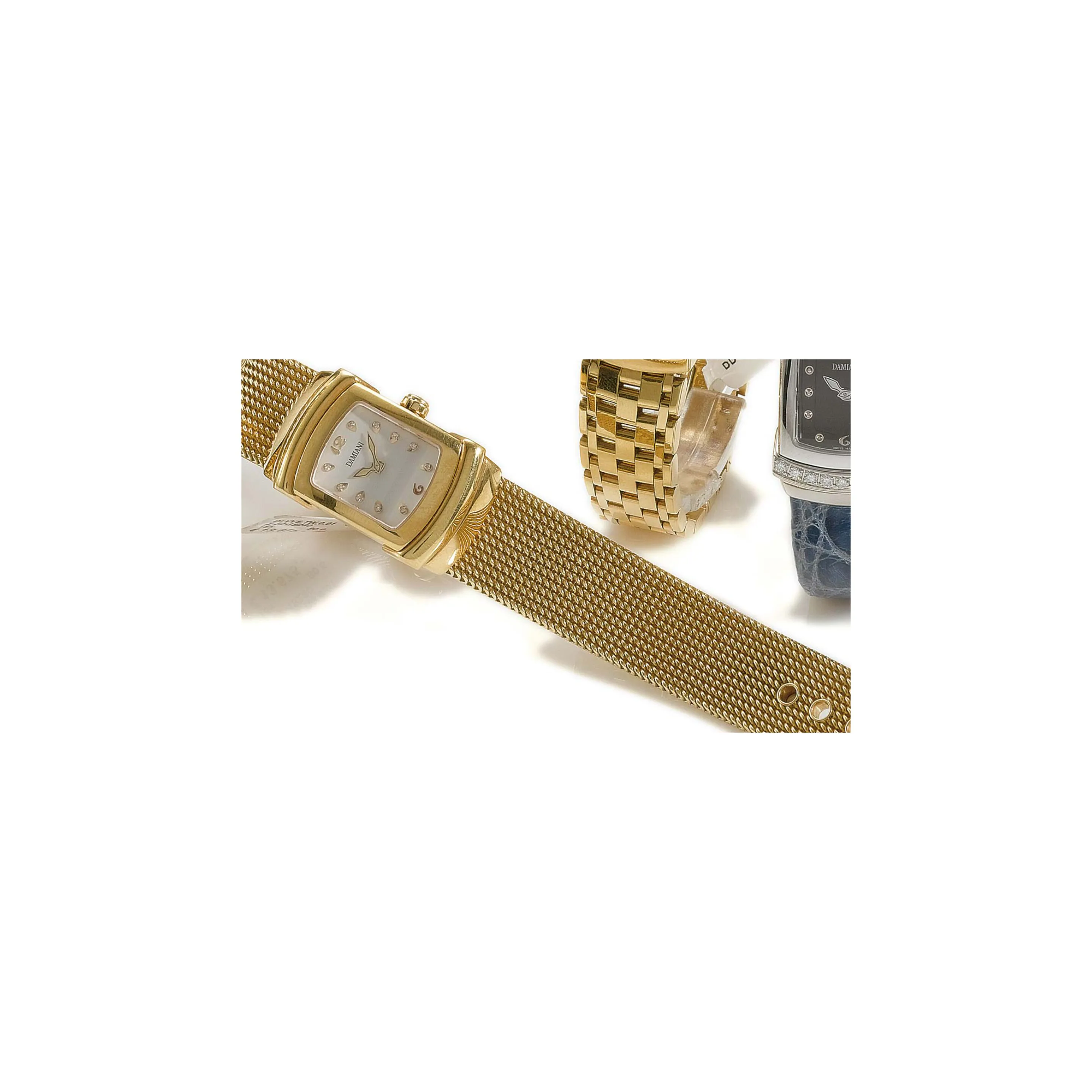 DAMIANI 19mm Yellow gold Silver