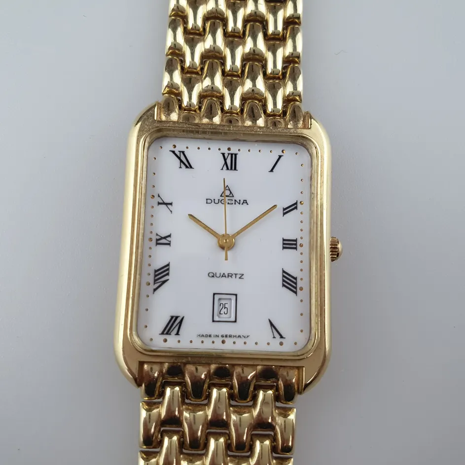 Dugena 32mm Yellow gold White