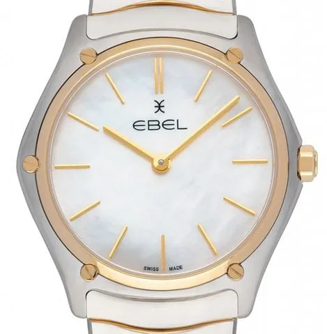 Ebel Sport Classic 1216510A 33mm Gold/steel Mother-of-pearl