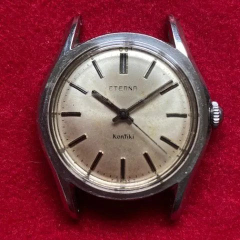 Eterna Kontiki 34.5mm Stainless steel Silver