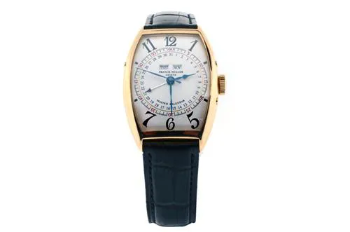 Franck Muller 5850MC Yellow gold White