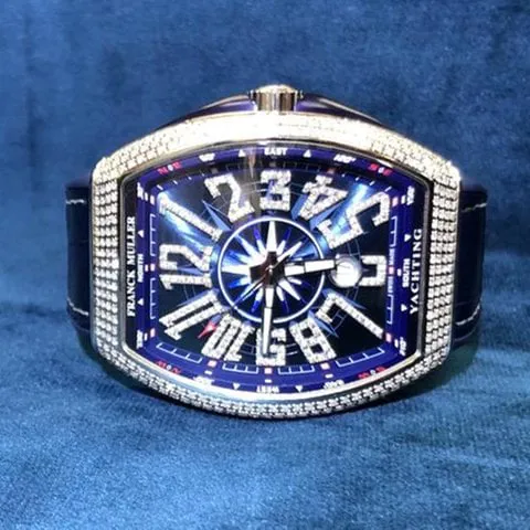 Franck Muller Vanguard V 45 SC DT YACHT 45mm Stainless steel Blue