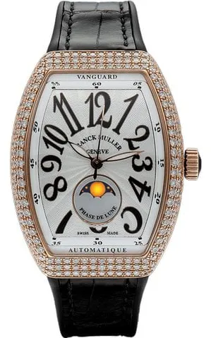 Franck Muller Vanguard V32 SC AT FO L D NR 5N 32mm Rose gold White