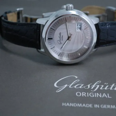 Glashütte Senator 100-03-03-02-04 Stainless steel Silver