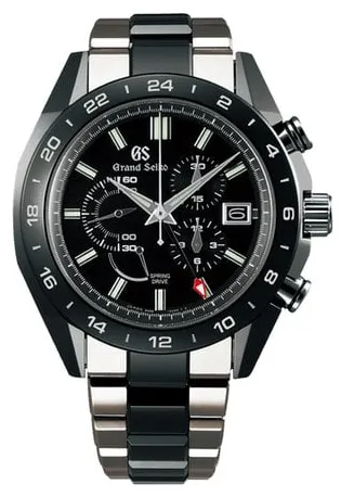 Grand Seiko Spring Drive SBGC223 46.5mm Ceramic Black