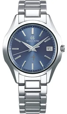 Grand Seiko Quartz SBGV235 45.5mm Stainless steel Blue