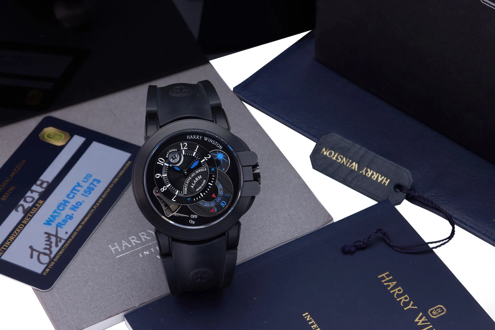 Harry Winston Project Z6 400-MMAC44ZK 44mm Zalium Black