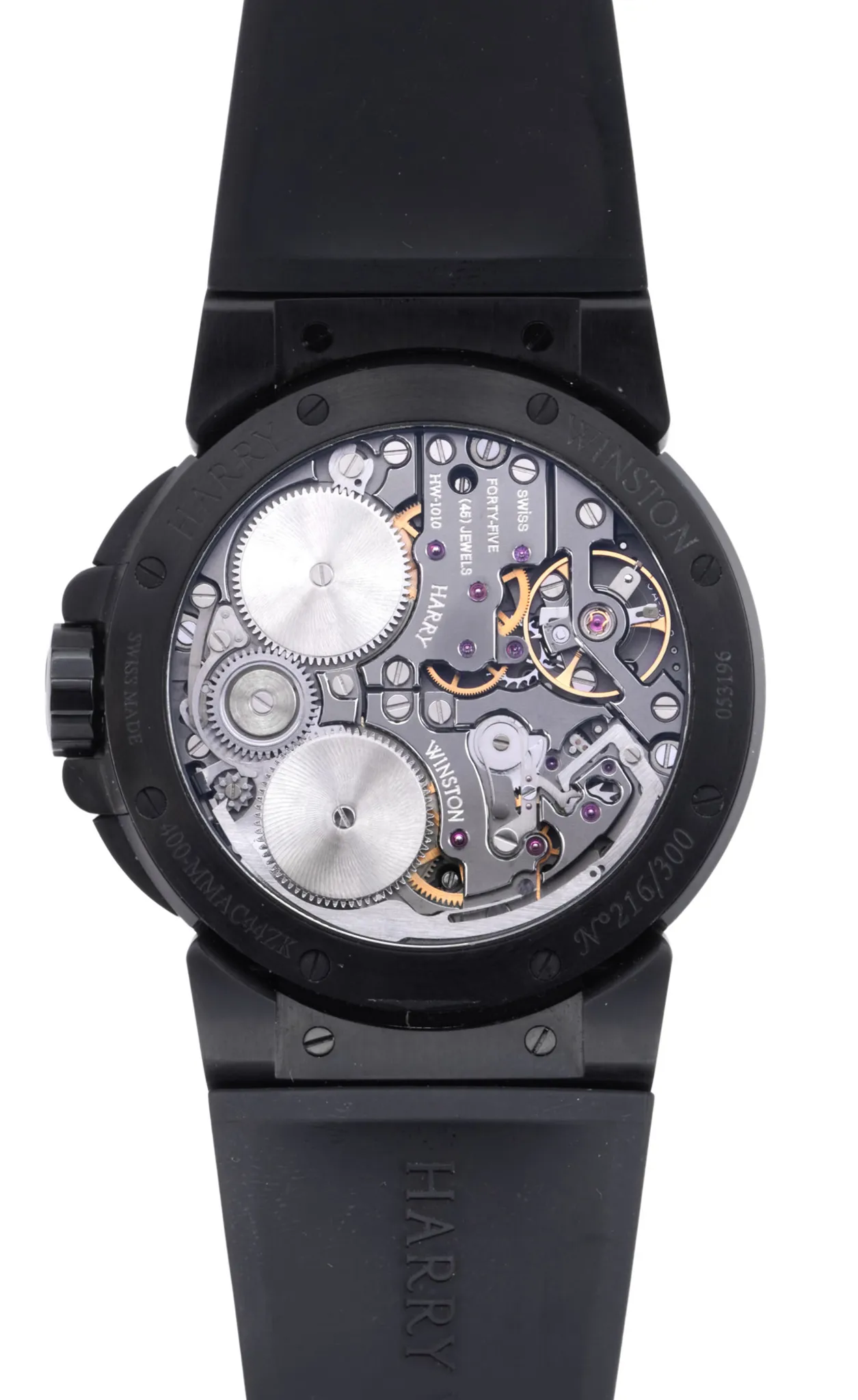 Harry Winston Project Z6 400-MMAC44ZK 44mm Zalium Black 1