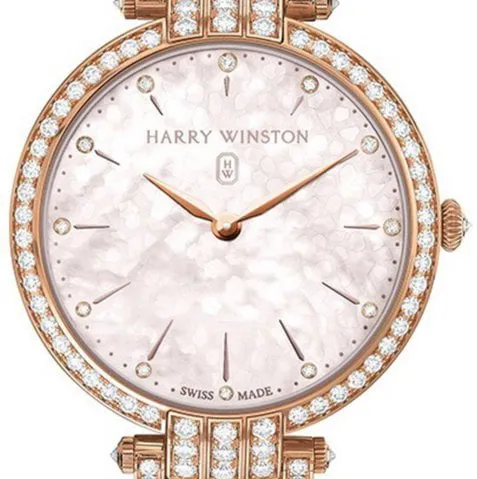 Harry Winston Premier PRNQHM36RR003 36mm Rose gold Mother-of-pearl