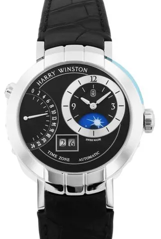 Harry Winston Premier PRNATZ41WW001 41mm White gold Black