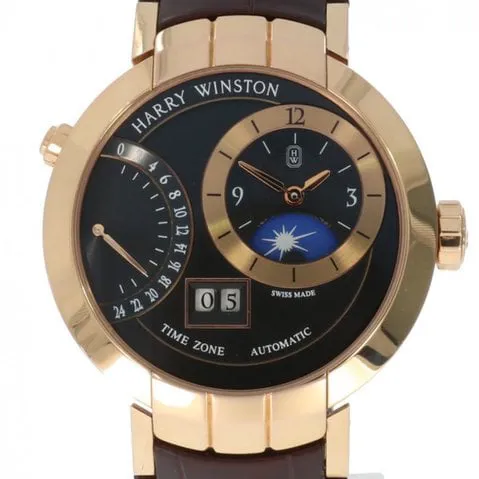 Harry Winston Premier 210/MATZ41RL.K 41mm Rose gold Black