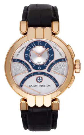 Harry Winston Premier PREACT39RR002 39mm Rose gold Silver