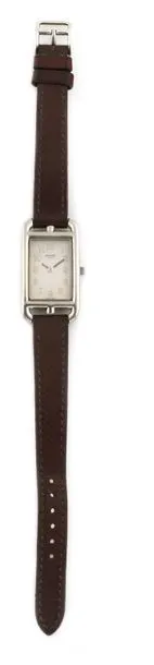 Hermès Nantucket 37mm Silver Silver