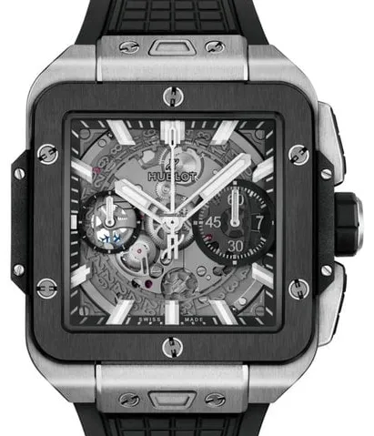 Hublot Square Bang Unico 821.NM.0170.RX 42mm Titanium Gray