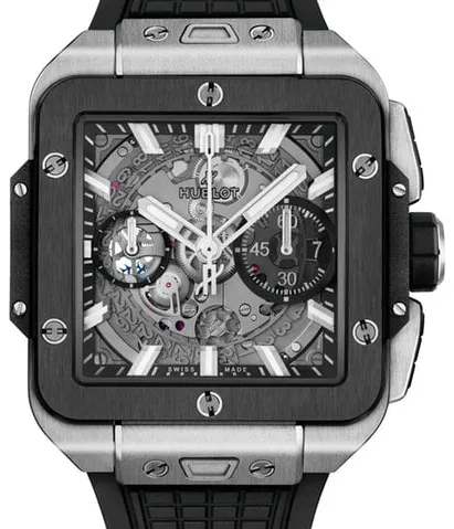 Hublot Square Bang Unico 821.NM.0170.RX 42mm Titanium Gray