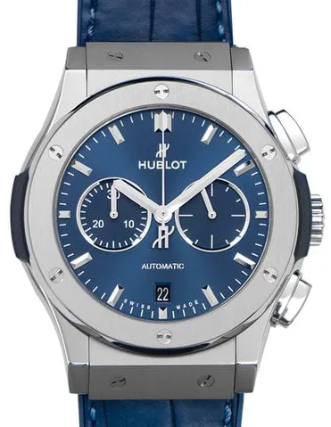 Hublot Classic Fusion 541.NX.7170.LR 42mm Titanium Blue