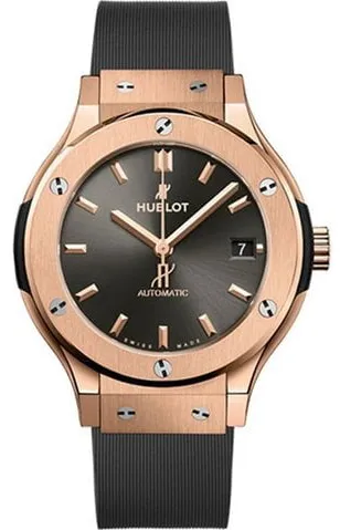 Hublot Classic Fusion 565.OX.7081.RX Yellow gold Gray