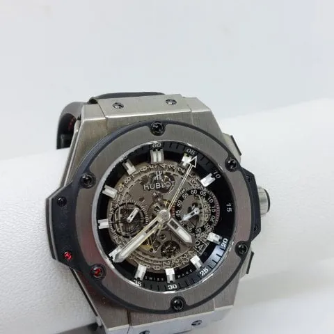 Hublot King Power 701.NX.0170.RX 48mm Titanium Transparent