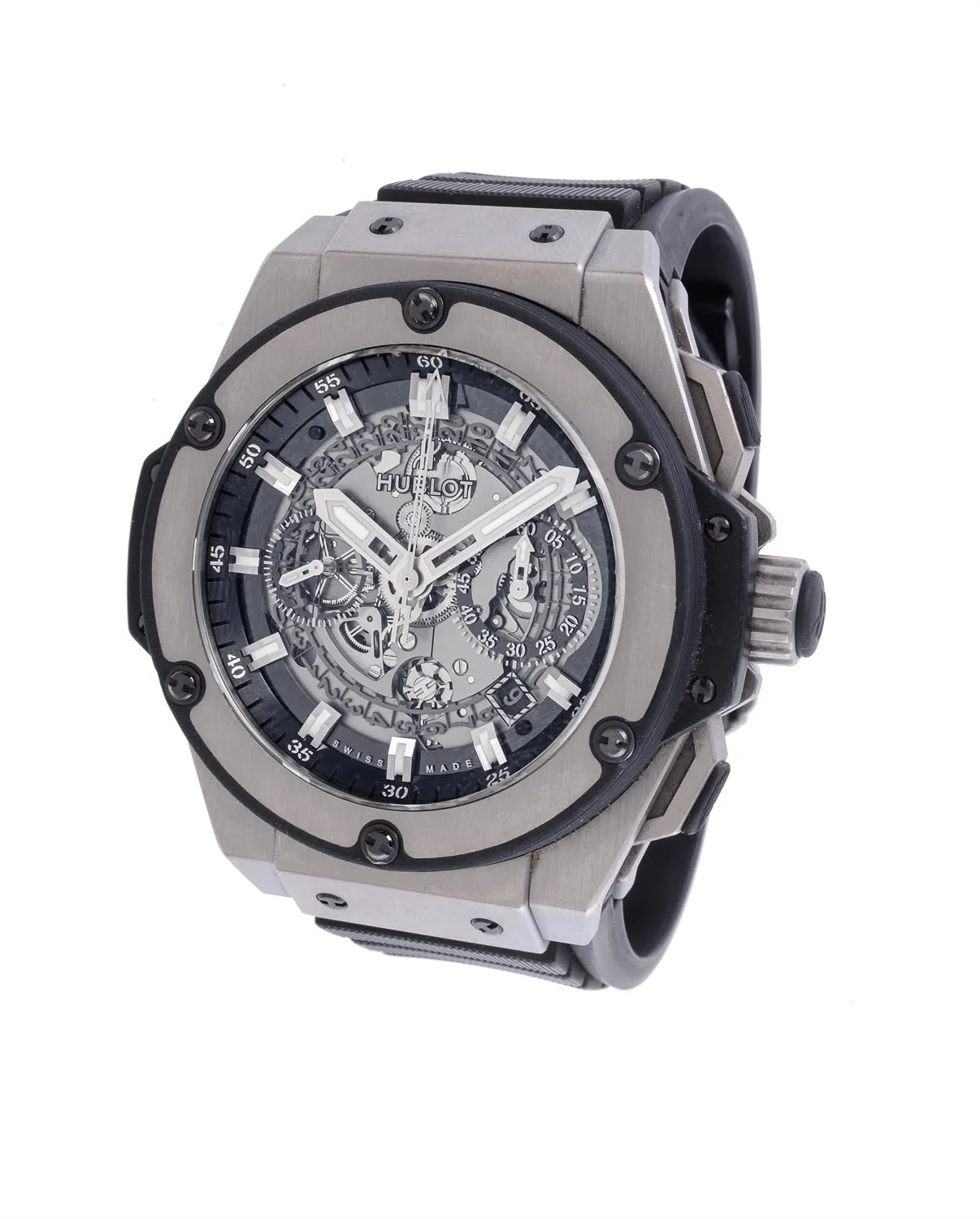 Hublot 701.NX.0170.RX 45mm Titanium Black