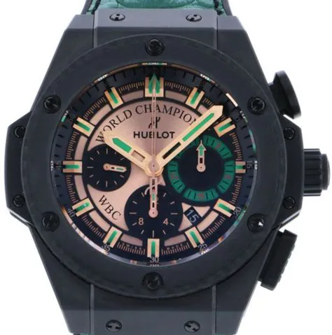 Hublot King Power 703.CQ.0218.HR.WBC14 Ceramic Gold