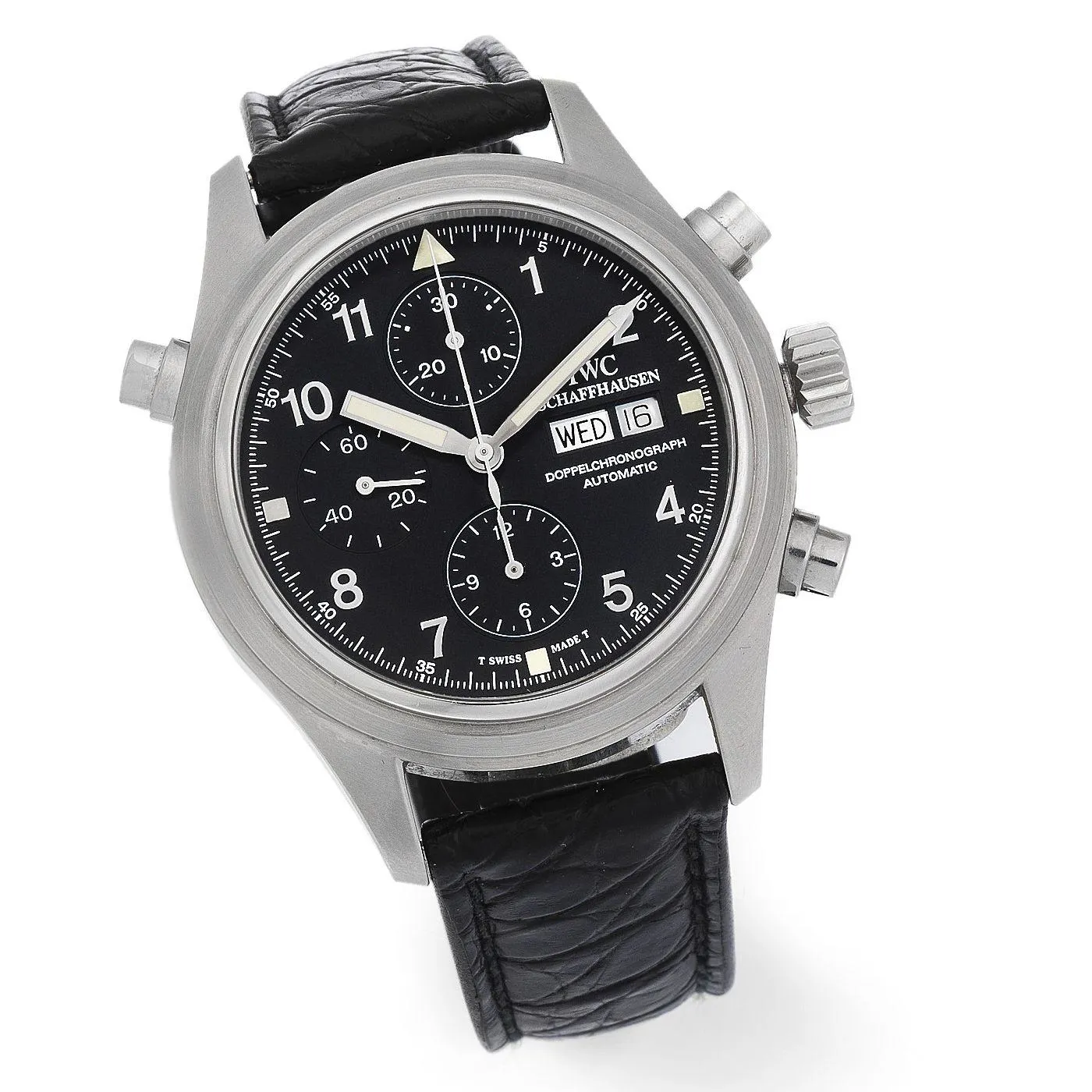 IWC 3713 42mm Stainless steel Black