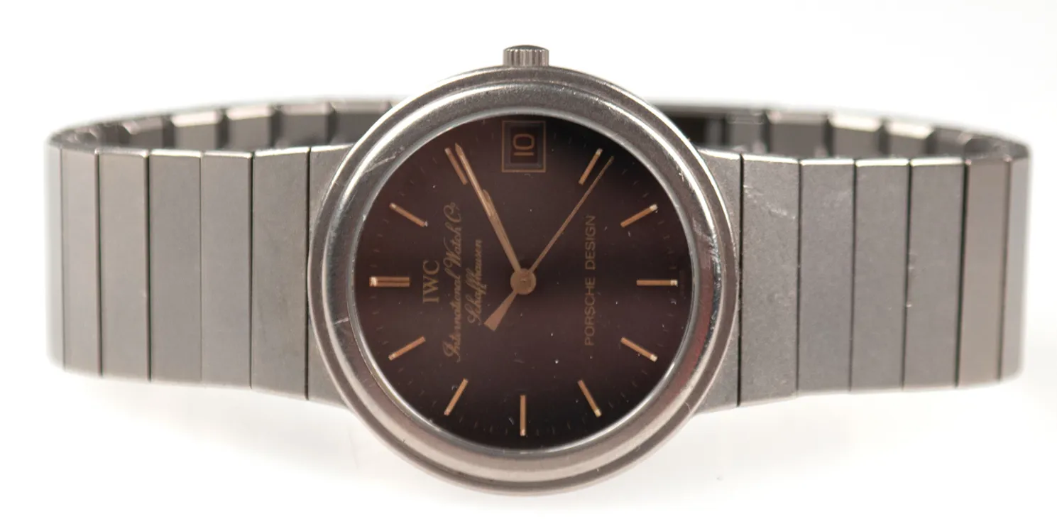 IWC Porsche Design 33mm Stainless steel Gray