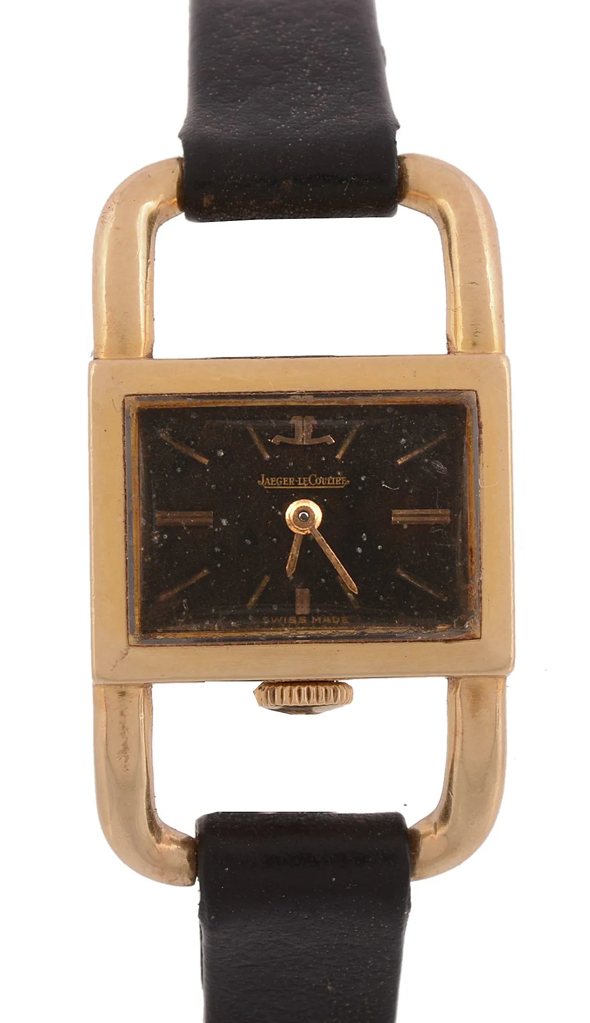 Jaeger-LeCoultre 1670 20mm Yellow gold Black