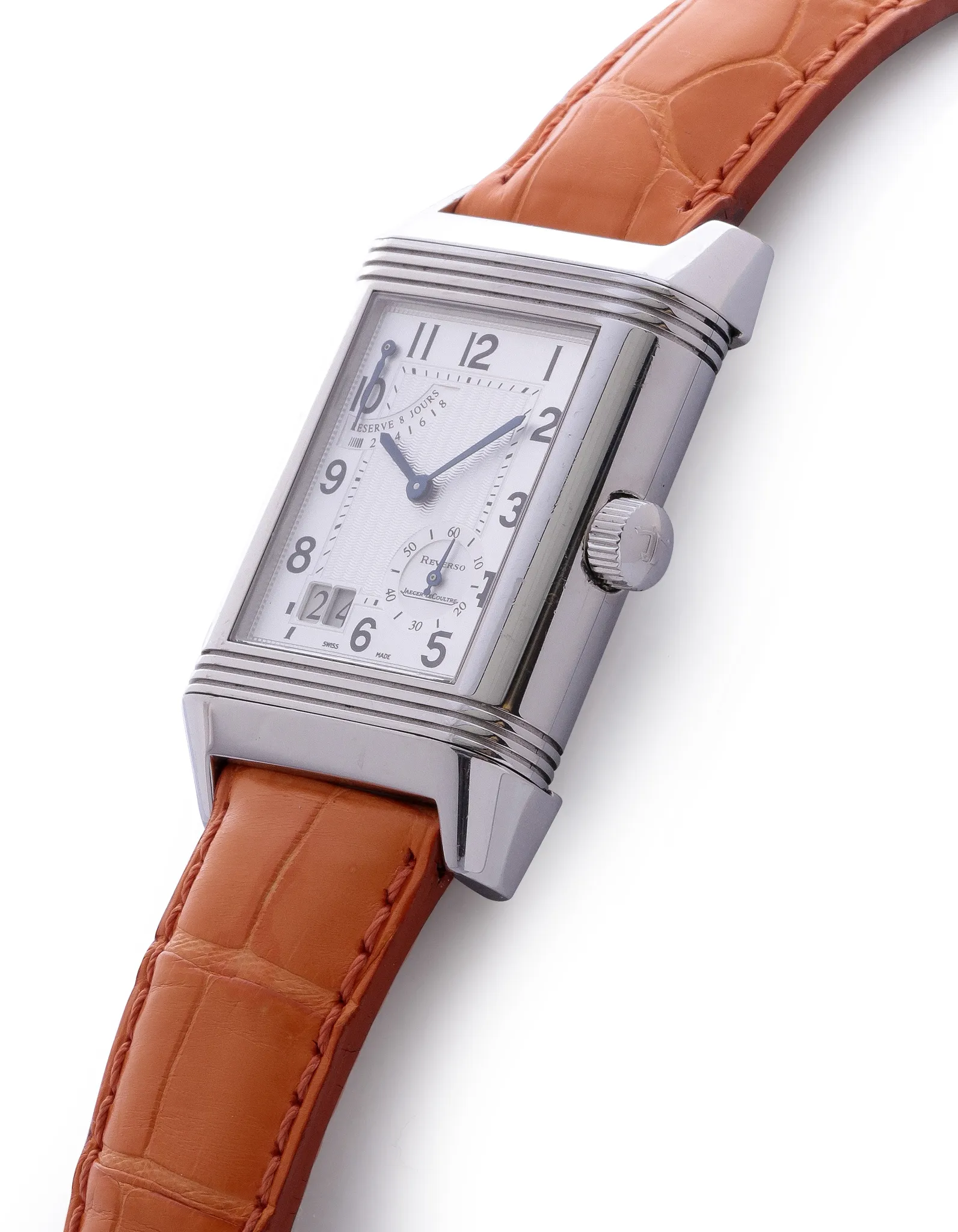 Jaeger-LeCoultre Reverso 240.8.15 43mm Stainless steel Silver