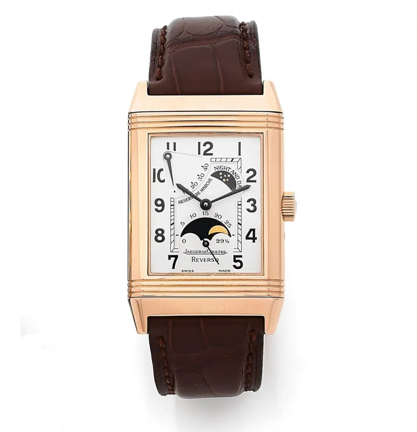 Jaeger-LeCoultre Reverso 270.2.63 26mm Rose gold Silver