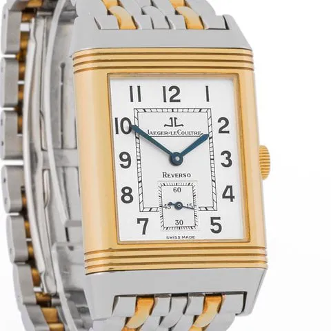 Jaeger-LeCoultre Reverso 270.5.62 26mm Yellow gold and Stainless steel Silver