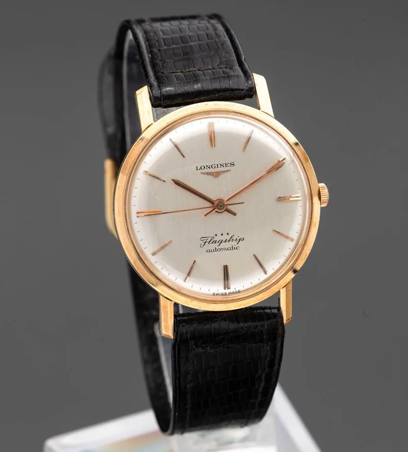 Longines Flagship 3403 35mm Yellow gold White 2