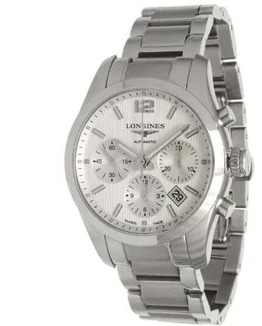 Longines Conquest L2.786.4.76.6 40mm Steel White