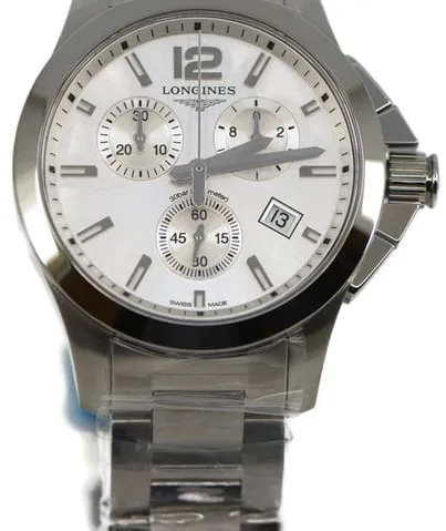Longines Conquest L33794766 36mm Steel Silver