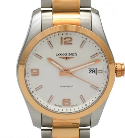 Longines Conquest L2.785.5.76.7 40mm Gold/steel Silver