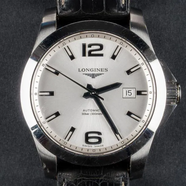 Longines Conquest 37mm Stainless steel Silver