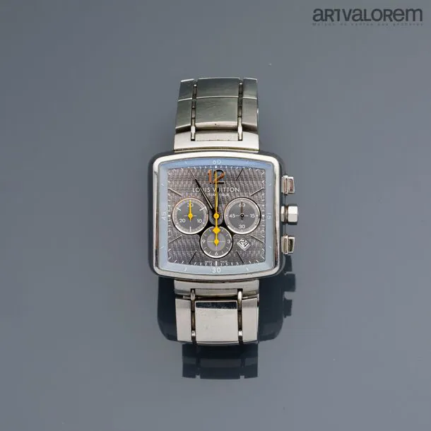 Louis Vuitton Q2121 38mm Stainless steel Silver