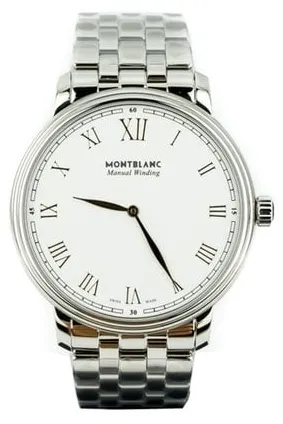 Montblanc Tradition 119963 40mm Stainless steel White