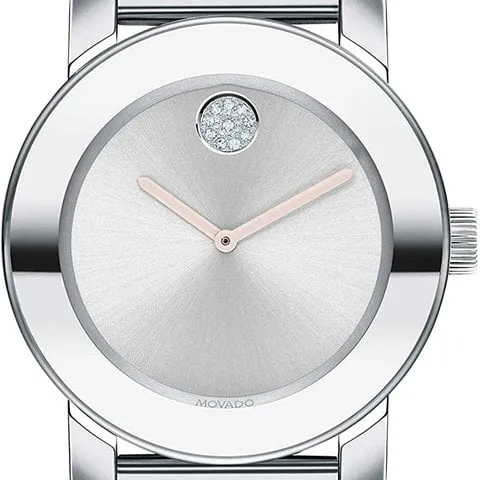 Movado Bold 3600702 36mm Steel Silver