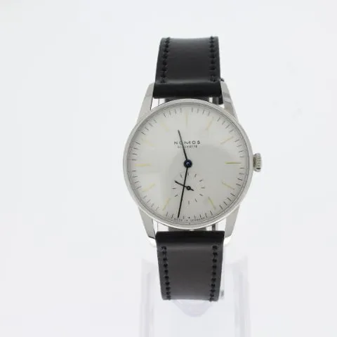 NOMOS Orion 301 35mm Stainless steel White